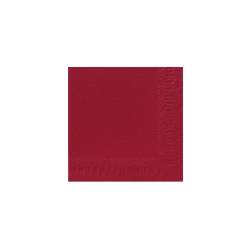 Tovagliolo Duni in cellulosa due veli cm 40 x 40 bordeaux