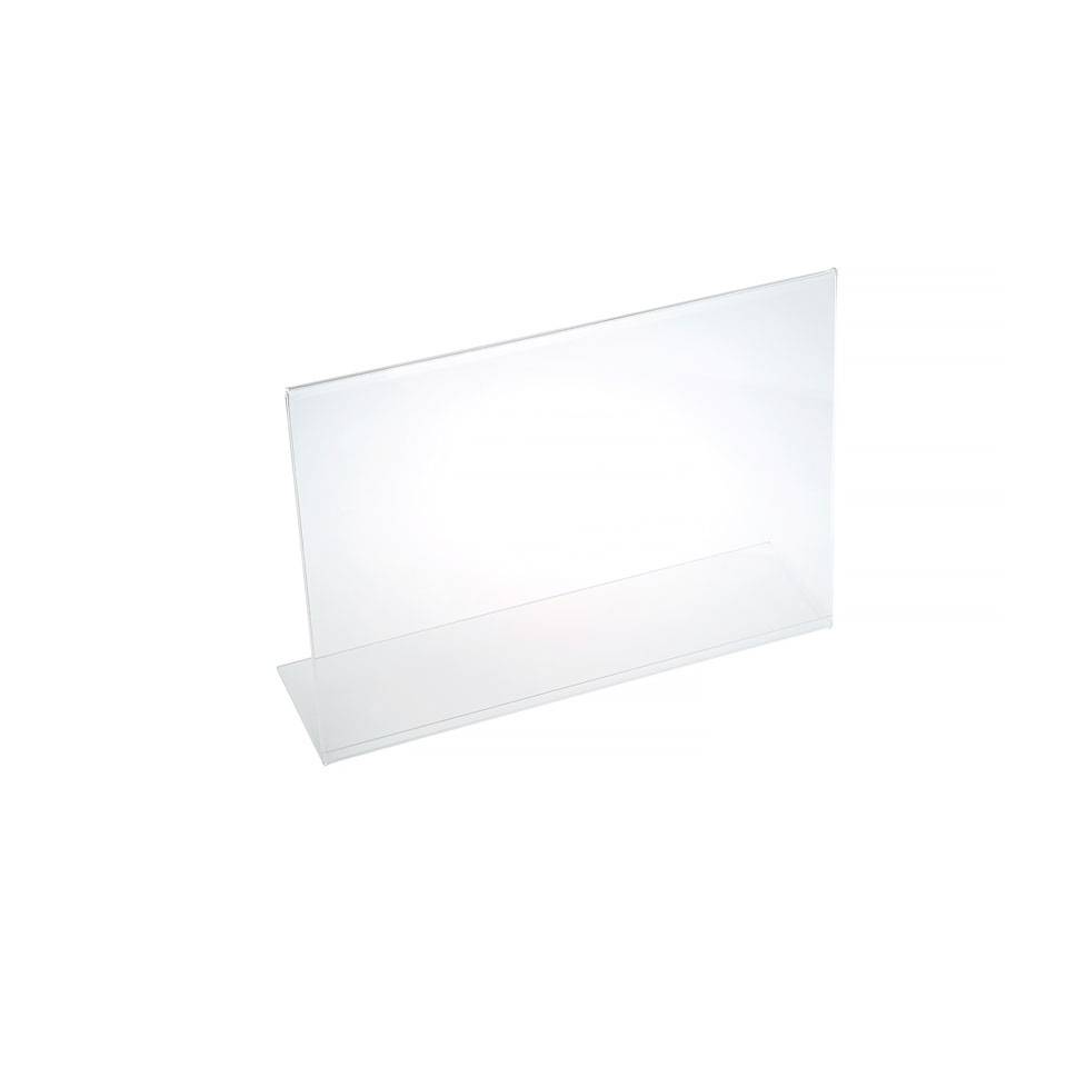 Plexiglass display stand 30x21 cm horizontal
