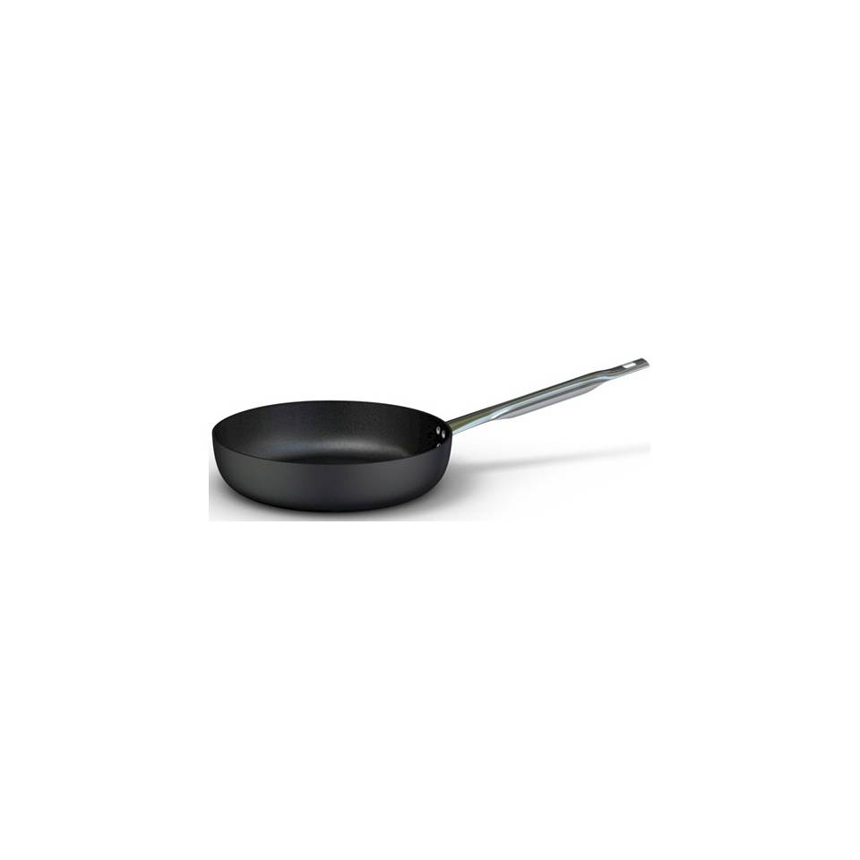 Ballarini straight ''frying'' pan, aluminum with bottom for induction, with 1 handle, cm 28