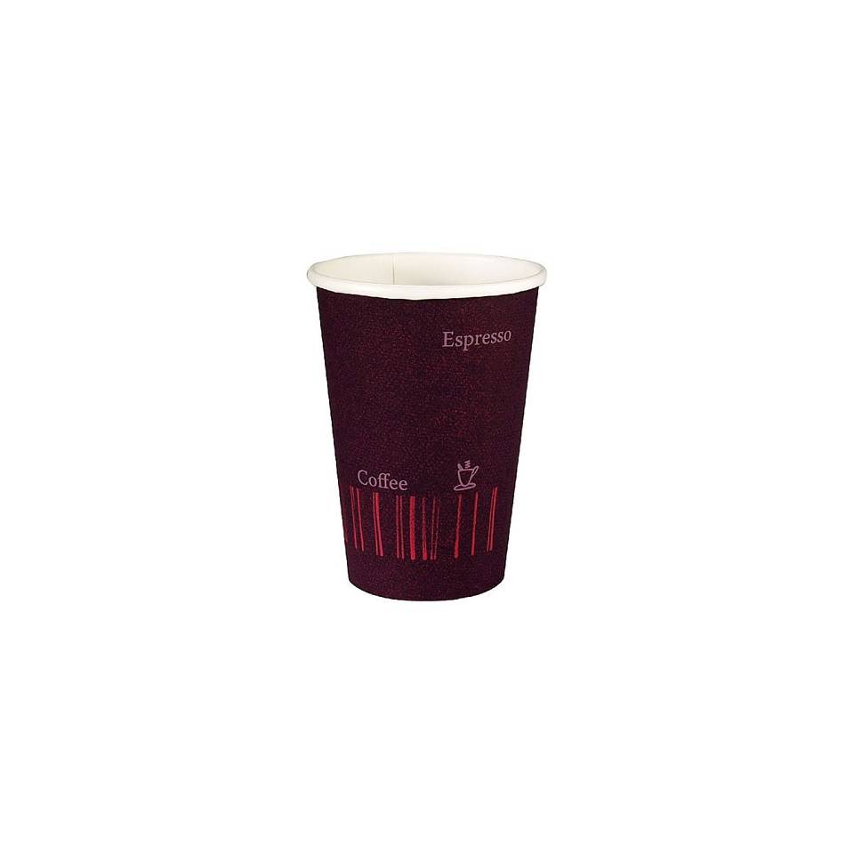 Bicchiere caffè Coffee Quick in carta marrone cl 12