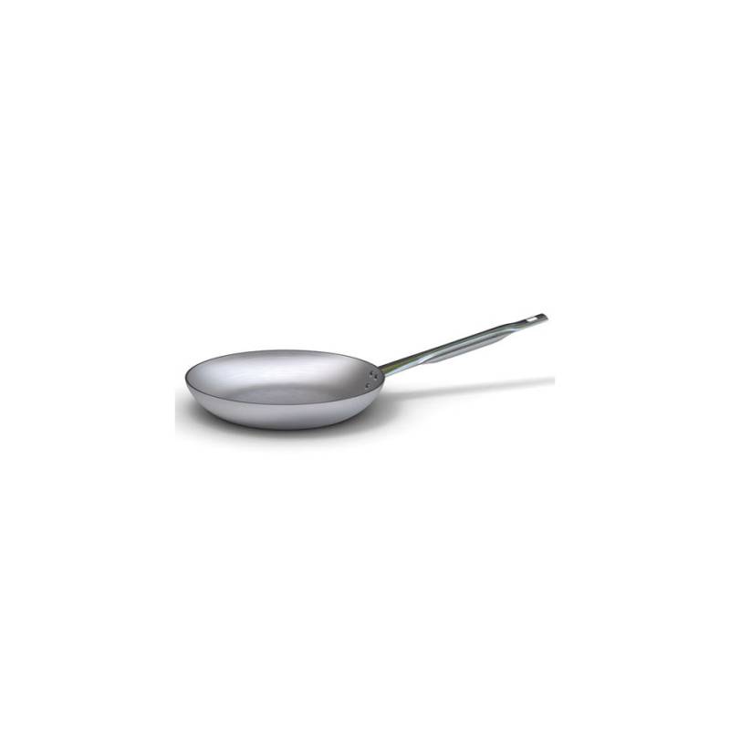 Ballarini low ''jumping'' flared frying pan, aluminum with 1 handle, cm 24