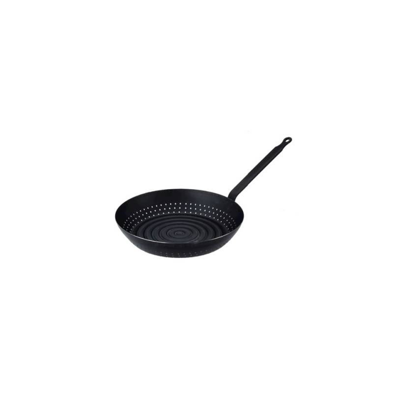De Buyer chestnut pan, ''Iron roaster'' cm 28