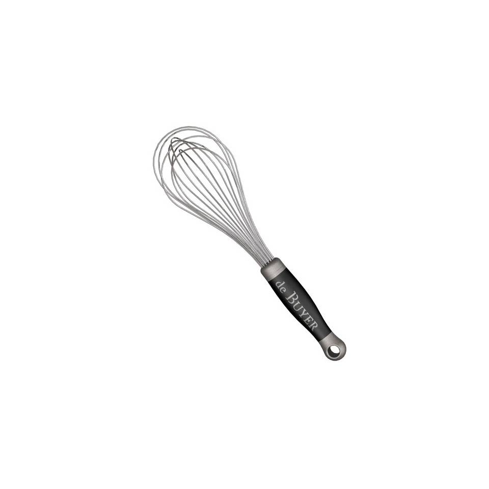 De Buyer stainless steel and polypropylene whisk cm 35