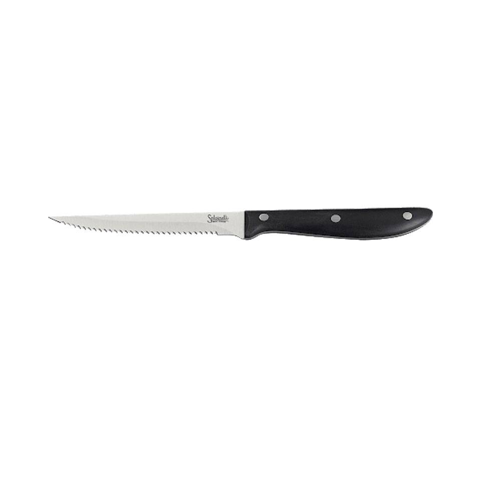 Coltello bistecca Bistrot seghettato Salvinelli cm 21,5