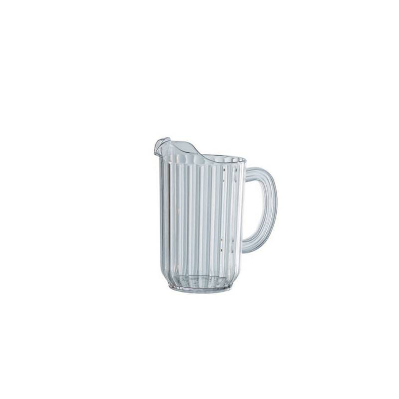 Transparent square polycarbonate jug lt 1.8