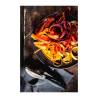 Pelador de verduras profesional Microplane de acero inoxidable y hoja lisa