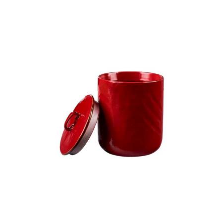 Mediterraneo Novità Home assorted colours ceramic jar with lid 