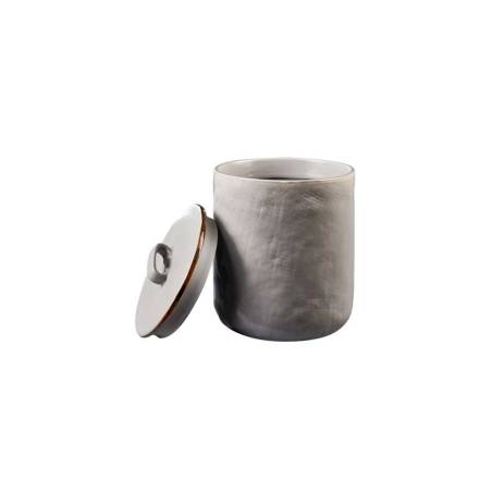 Mediterraneo Novità Home assorted colours ceramic jar with lid 