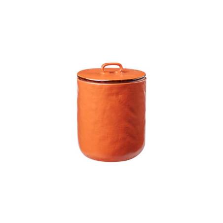 Mediterraneo Novità Home assorted colours ceramic jar with lid 