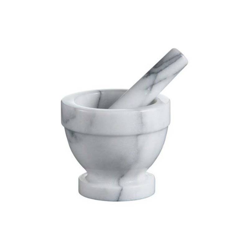 Mortar with marble pestle cm 17
