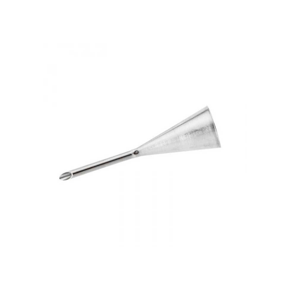 Stainless steel mini funnel 3.54x0.15 inch