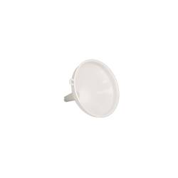 White polypropylene funnel 3.93 inch