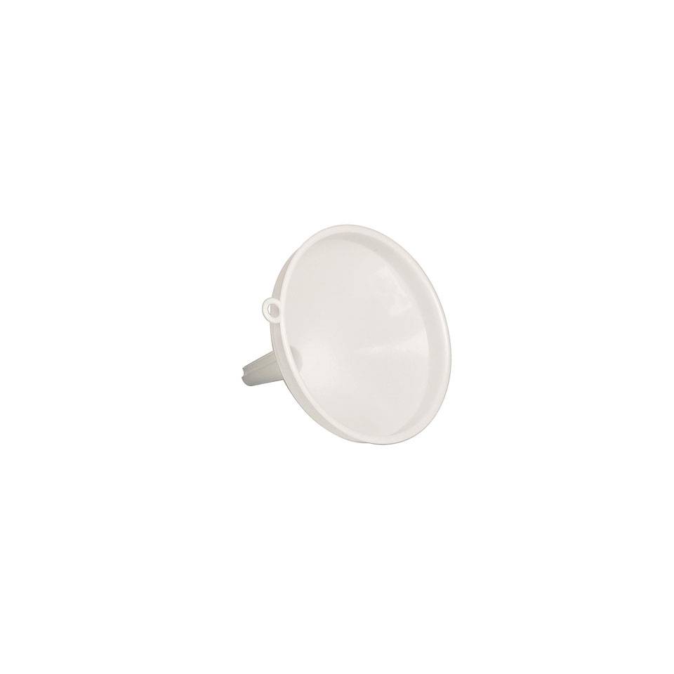 White polypropylene funnel 3.93 inch