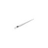 Stift dekoriert Milch/Latte Stift Aluminium 17cm