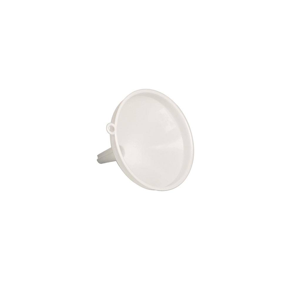 White polypropylene funnel 4.72 inch