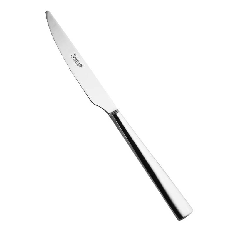 Coltello tavola Time Salvinelli in acciaio forgiato cm 23,5