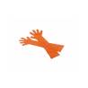 Walking Extra Long Orange Polyethylene Disposable Gloves