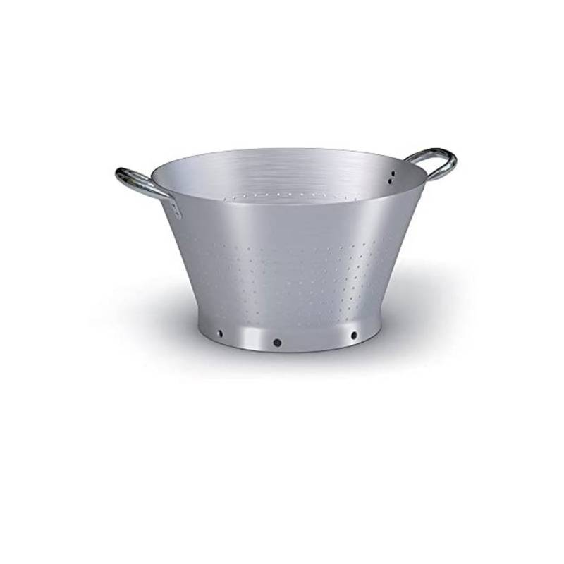 Ballarini conical satin aluminium colander 2 handles 15.74 inch