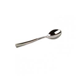 Regence silver plastic spoon cm 17.5