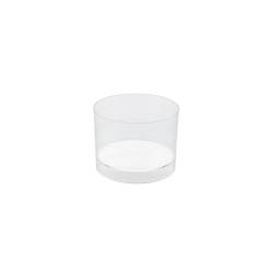 Transparent ps round cup 2.02 oz.