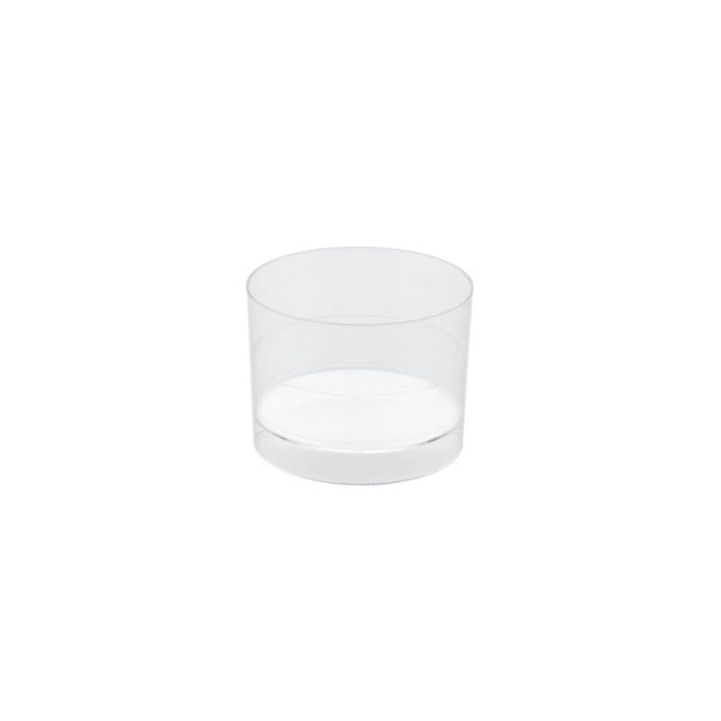 Transparent ps round cup 2.02 oz.