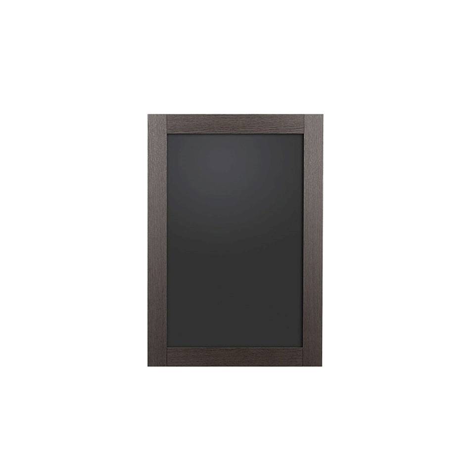 Mdf blackboard and wenge wood frame 17.71x25.59 inch