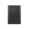 Mdf chalkboard and wenge wood frame cm 55x90