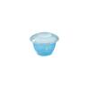 Copa de helado desechable de plástico azul para llevar cl 20