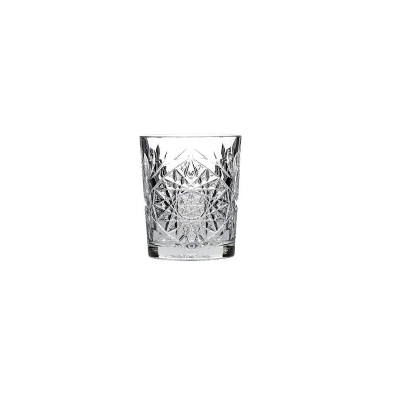 Hobstar Libbey dof tumbler in worked glass 35.5 cl