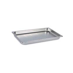 Perforated bottom gastronorm 1/1 stainless steel tub 1.57 inch