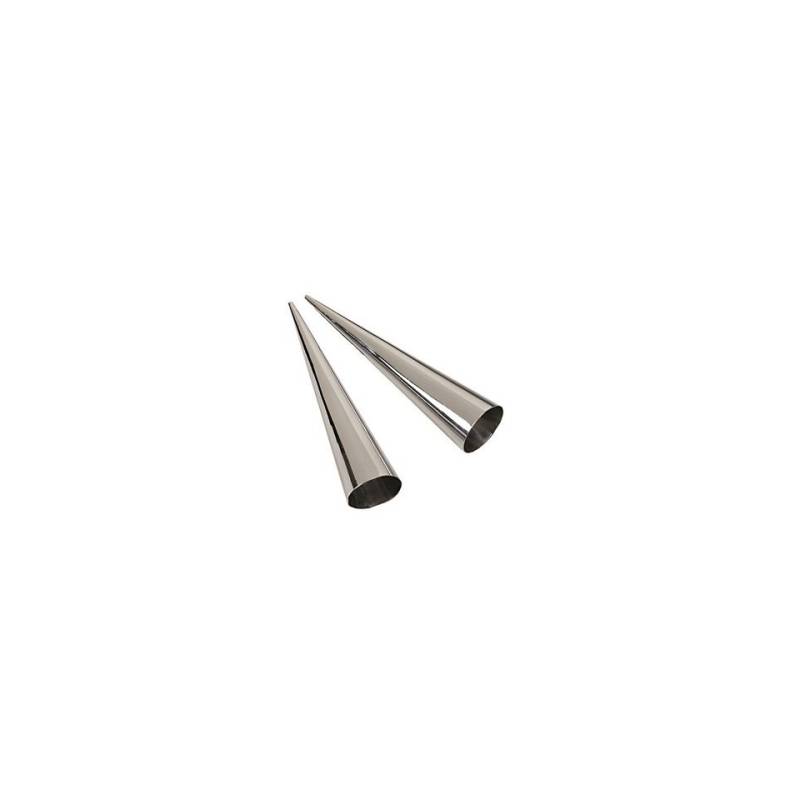 Paderno acero inoxidable cannoli cornetto para cannoli siciliano 3,5 cm
