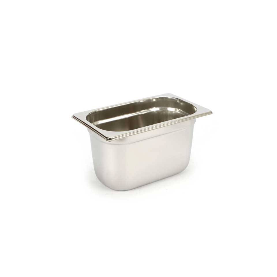 Gastronorm 1/4 stainless steel tub 5.90 inch