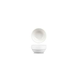 Coppetta Linea Profile Churchill in ceramica vetrificata bianca cl 40
