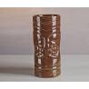 Tiki mug totem ceramic brown 50 cl