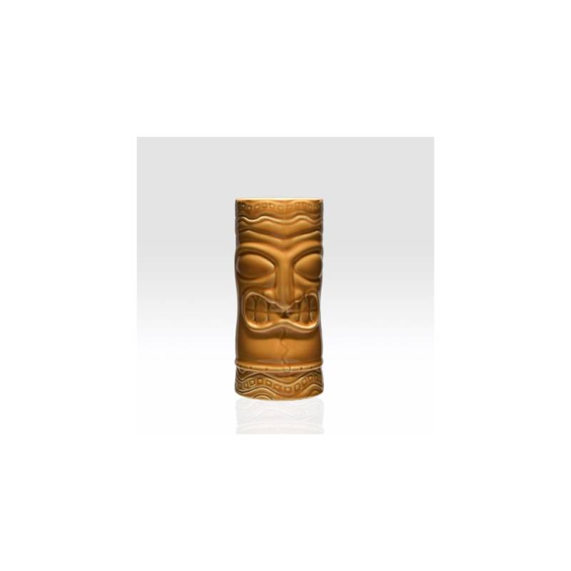 Tiki mug totem ceramica arancio 50 cl