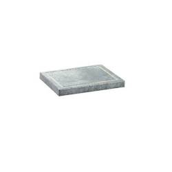 Spare rectangular soapstone 6.30x7.87 inch