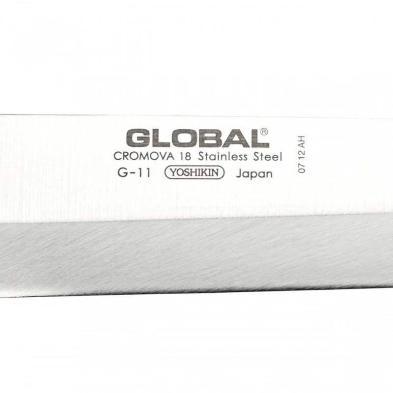 Coltello pesce yanagi sashimi Global in acciaio inox cm 25