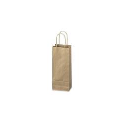 Paper bottle carrier bags 39x14 cm