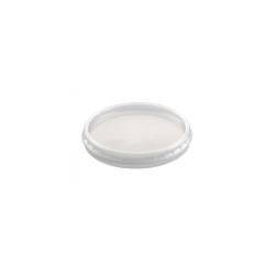 Delipack Duni transparent polypropylene disposable lid for cup cm 10,1
