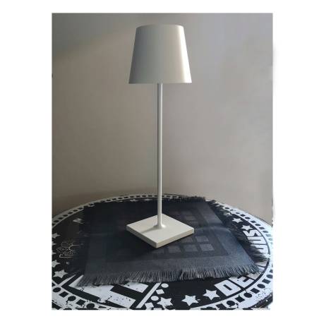 Frange en coton noir 33x33 cm