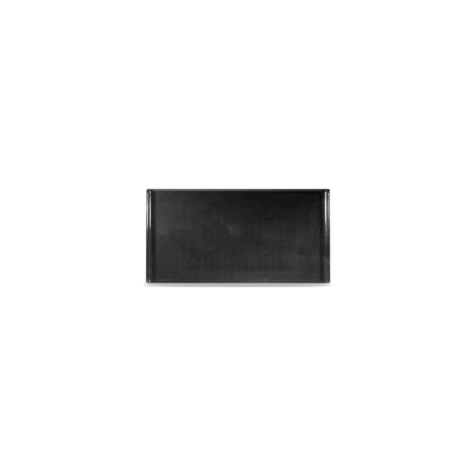 Churchill Buffet Line rectangular black melamine tray cm 53x32.5
