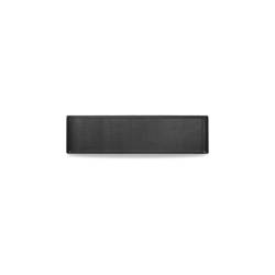 Churchill Buffet Line rectangular black melamine tray cm 56x15,3