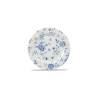 Linea Vintage Rose Chintz Churchill vitrified ceramic blue flat plate 27.6 cm