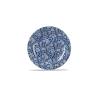Vintage Prints Calico Churchill line vitrified ceramic blue flat plate 30.5 cm