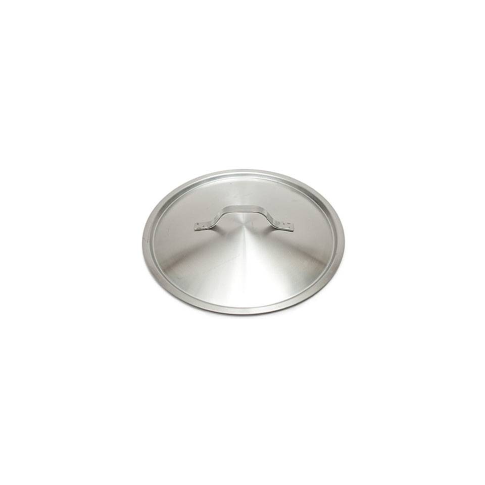 Coperchio piatto leggero in acciaio inox cm 18