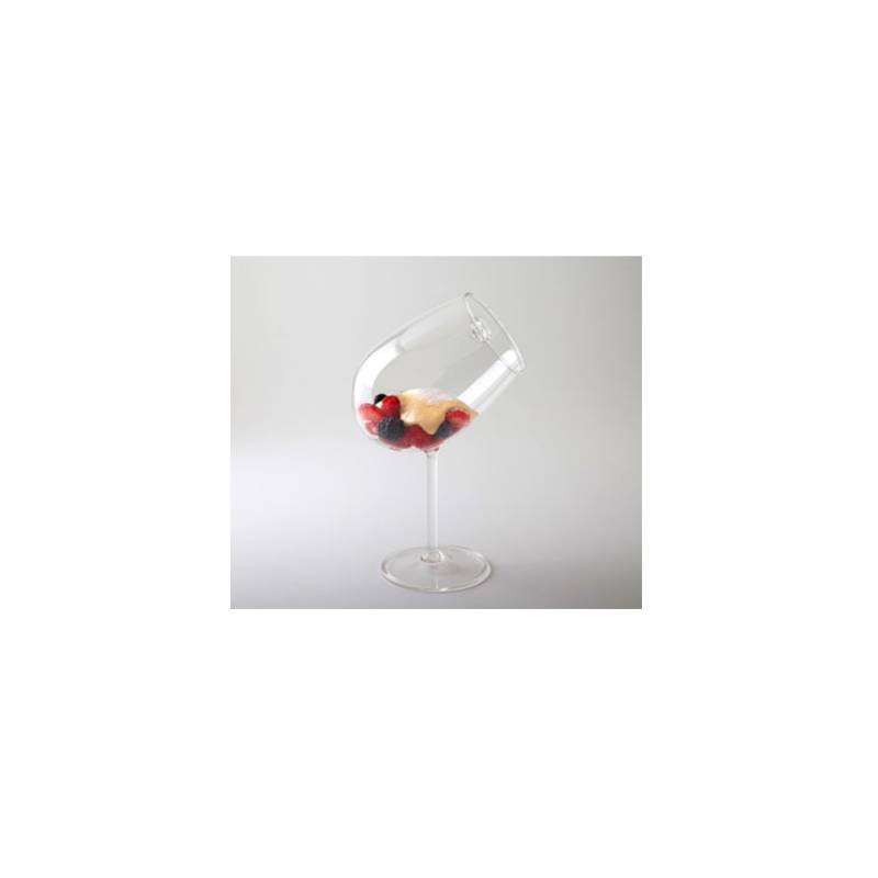 Chardonay 100% Chef glass cup with pyrex spoon cm 22