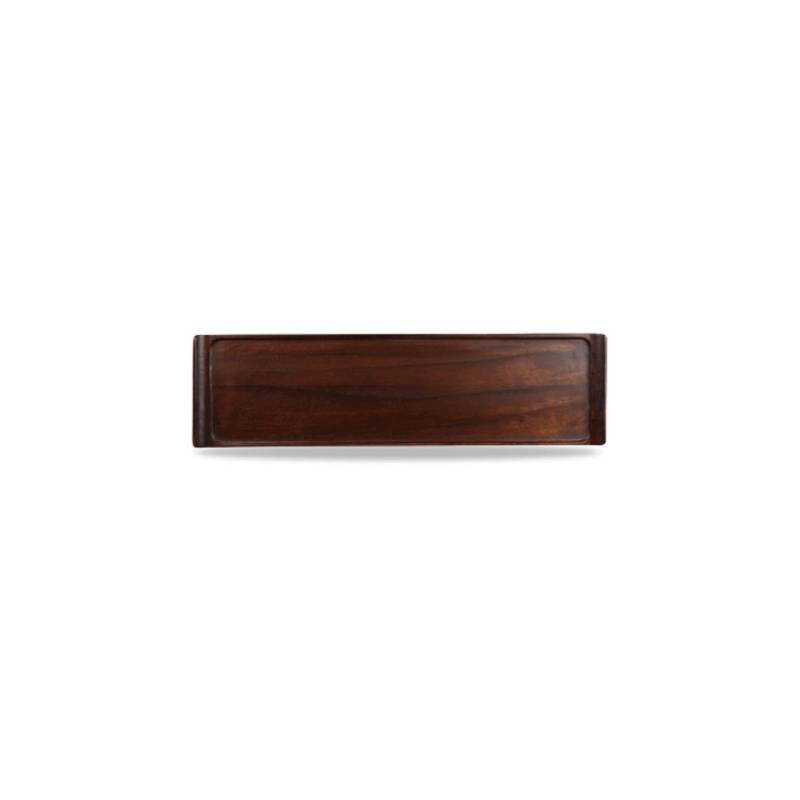 Churchill Buffet Line rectangular acacia wood tray 56 x 15.3 cm