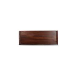 Vassoio Linea Buffet Churchill rettangolare in legno acacia cm 58 x 20