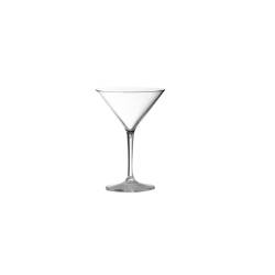Transparent polycarbonate Martini cocktail cup cl 23