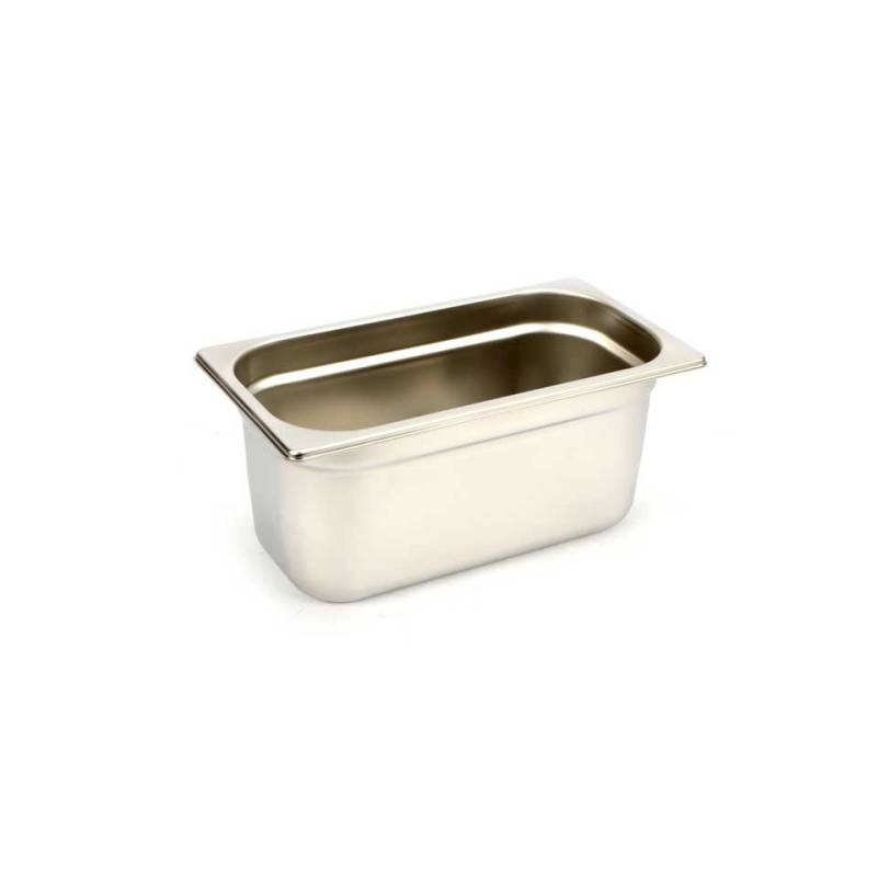 Vasca gastronorm 1/3 in acciaio inox cm 15